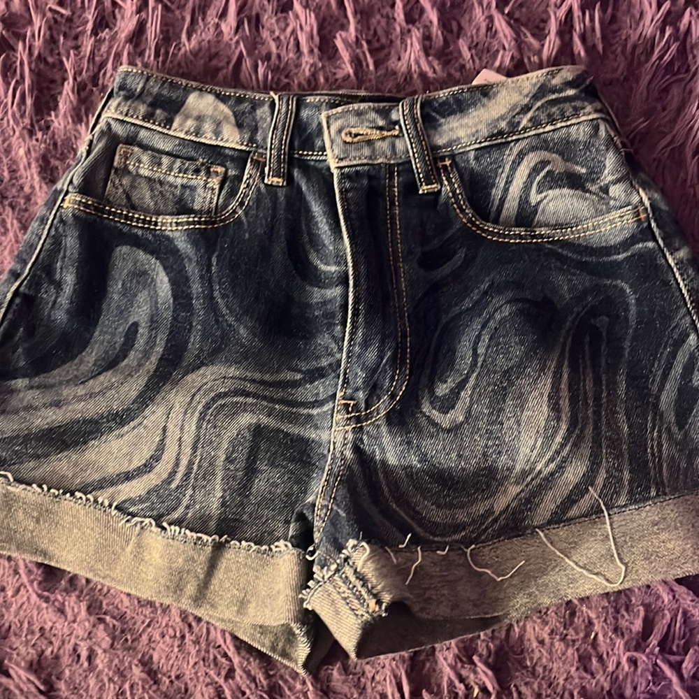 Hollister jean shorts